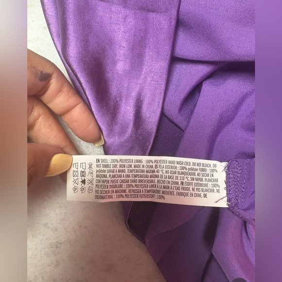 Endless Rose Backless Purple Dress - Picture 6 of 7